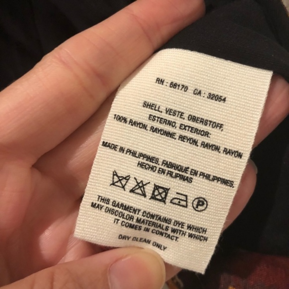 Cartonnier Telluride Blazer Black Orange Ombré - Picture 7 of 8